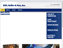 Tablet Screenshot of ksaindustrial.com